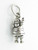Santa SMALL sterling silver charm .925 Father Christmas charms additional view