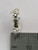 Cat playing with a ball sterling silver charm .925 Cats charms size example