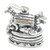 Noahs Ark sterling silver charm .925 x 1 Noah Arks charms