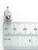 Noahs Ark sterling silver charm .925 Noah Arks charms side view