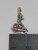 Child on a sled sledge small sterling silver charm .925 Christmas size example