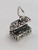 Treasure Chest sterling silver charm .925 x 1 Pirates Treasure charms image 6