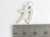 Power Chinese Character sterling silver charm .925 x 1 charms side view