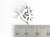 Father Chinese Character sterling silver charm .925 x1 Dad Fathers charms detail