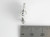 Mother Chinese Character sterling silver charm .925 Mum Mothers charms size example