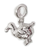 Dodo sterling silver bead charm .925 Extinct birds Dodos charms extra view