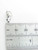 Love sterling silver charm .925 Loving Love Luv Caring Wedding charms side view