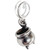 Cauldron Cooking Pot sterling silver bead charm .925 Cauldrons charms