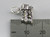 Train SMALL sterling silver charm .925 x 1 Trains and Engines charms
