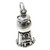 Gum Ball Machine sterling silver charm .925 Candy Machines charms