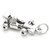 Race Car sterling silver charm .925 x 1 Formula Racing One cars charms