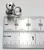 Cotton Reel sterling silver bead charm .925 Spool of thread charms size example