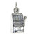 Slot Fruit Machine sterling silver charm .925 x 1 Gambling charms