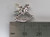 Rocking Horse sterling silver charm .925 x 1 Nursery Baby charms side view
