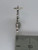 Cat person sterling silver charm .925 Pussy Cats charms side view