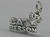 Cat person sterling silver charm .925 Pussy Cats charms additional view