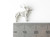 Husky dog sterling silver charm .925 Huskies Sled Sledge Dogs charms side view