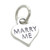 Marry Me small sterling silver charm .925 x 1 Proposal Marriage charms