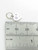 Marry Me small sterling silver charm .925 Proposal Marriage charms size example