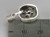 Pumpkin Jackolantern sterling silver charm .925 Halloween charms size example