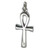 Ankh sterling silver charm .925 x 1 Egypt Eternal Life Cross charms