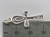 Ankh sterling silver charm .925 Egypt Eternal Life Cross charms side view