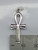 Ankh sterling silver charm .925 x 1 Egypt Eternal Life Cross charms