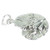Frog on a lily pad sterling silver charm .925 x 1 Frogs Toads charms