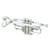 Trumpet sterling silver charm .925 Trumpets Music charms