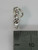 Squirrel sterling silver charm .925 Squirrels charms side view