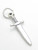Sword sterling silver charm .925 Dagger Swords Weapon charms additional view