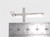 Cross sterling silver pendant .925 Holy Crosses Pendants detail