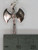 Battle axe sterling silver charm .925 Double headed axes charms detail