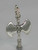 Battle axe sterling silver charm .925 Double headed axes charms additional view