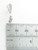 Crossed Oars sterling silver charm .925 x 1 boating rowing boats charms side view