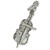 Cello sterling silver charm .925 Cellos Music charms