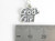 Gods Girl sterling silver charm .925 God Holy Prayers Christening side view