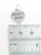 Bridesmaid sterling silver charm .925 Bride Brides Maid charms detail