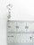 Diabetic sterling silver charm .925 Diabetes Diabetes charms side view