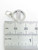 Diabetic sterling silver charm .925 Diabetes Diabetes charms size example