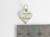Matron of Honor sterling silver charm .925 Weddings Wedding charms side view