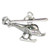 Helicopter sterling silver charm .925 x 1 Aircraft Chopper Helicopters