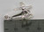 Helicopter sterling silver charm .925 Aircraft Chopper Helicopters side view