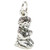 Praying Boy sterling silver charm .925 Prayers Holy Boys