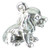 Beagle sterling silver dog charm .925 x 1 Beagles Dogs charms