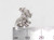Beagle sterling silver dog charm .925 Beagles Dogs charms additional view
