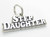 Step Daughter sterling silver charm .925 x 1 Family Stepdaughter charms additional view