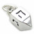 Dreidel sterling silver charm .925 Jewish Game charms