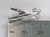 Skis with boots sterling silver charm .925 Ski Skiing charms size example