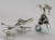 Skis with boots sterling silver charm .925 x 1 Ski Skiing charms additional view